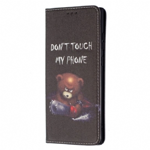 Cover Samsung Galaxy S22 Ultra 5G Flip Cover Farlig Bjørn