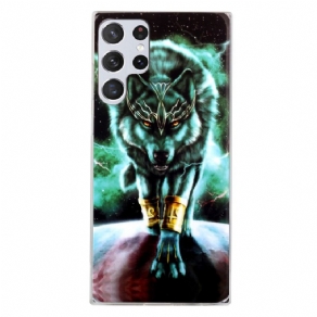 Cover Samsung Galaxy S22 Ultra 5G Fluorescerende Ulv