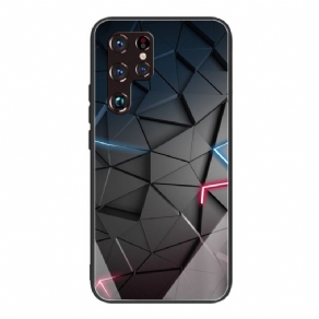Cover Samsung Galaxy S22 Ultra 5G Hærdet Glasgeometri