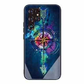 Cover Samsung Galaxy S22 Ultra 5G Hærdet Glaspil