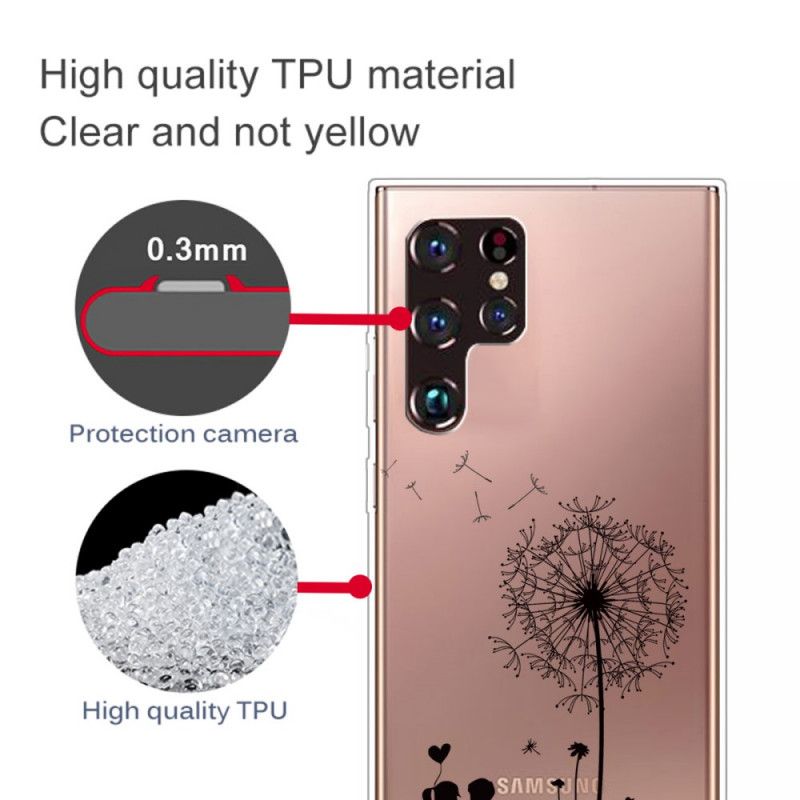 Cover Samsung Galaxy S22 Ultra 5G Mælkebøttekærlighed
