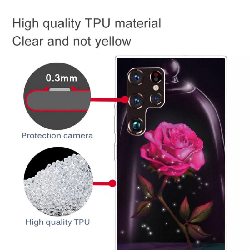 Cover Samsung Galaxy S22 Ultra 5G Magisk Pink