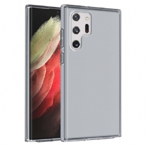 Cover Samsung Galaxy S22 Ultra 5G Transparent Hybrid Farvet