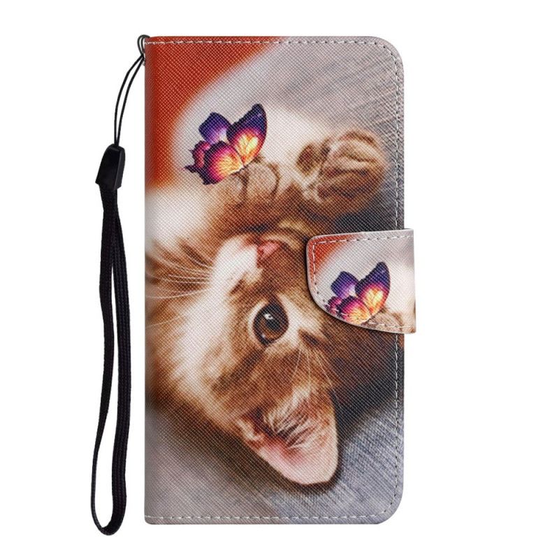 Flip Cover Samsung Galaxy S22 Ultra 5G Min Killing Og Sommerfugl