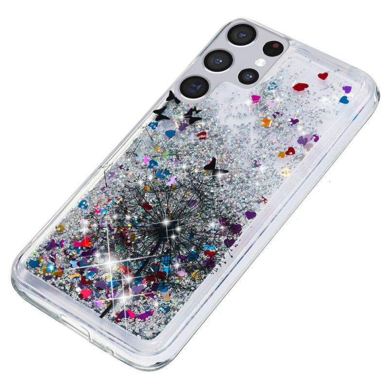Mobilcover Samsung Galaxy S22 Ultra 5G Glitrer Mælkebøtter