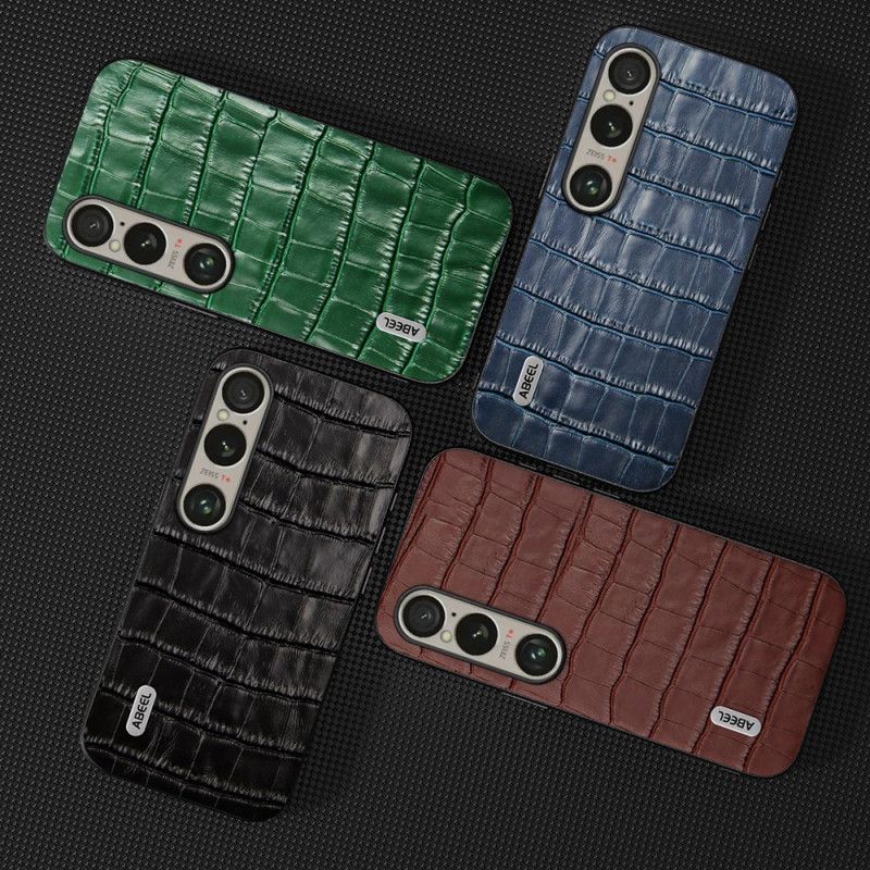 Cover Sony Xperia 1 Vi Telefon Etui Krokodilletekstur Abeel