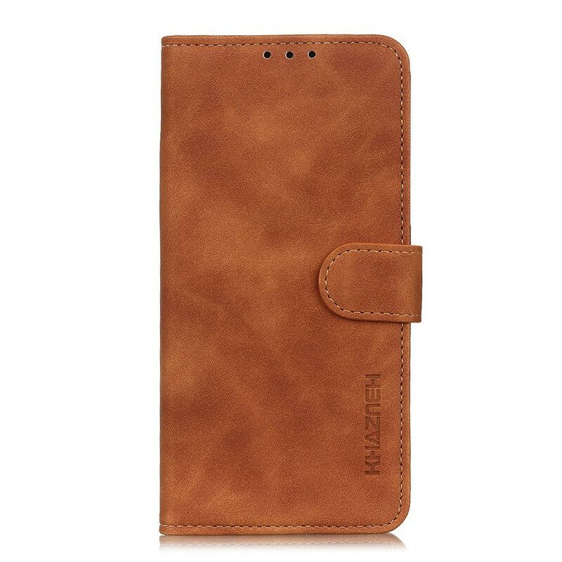 Læder Cover Samsung Galaxy M51 Vintage Lædereffekt Khazneh