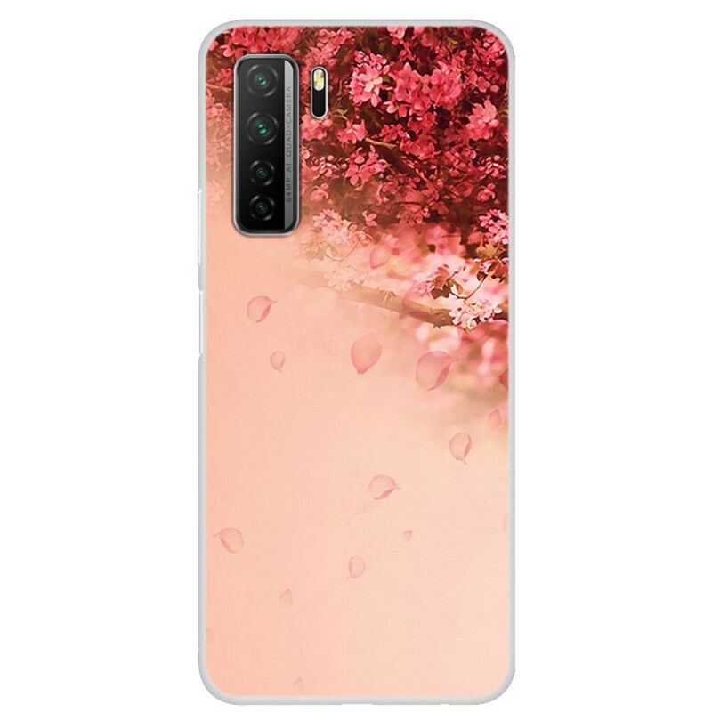 Cover Huawei P40 Lite 5G Transparent Romantisk Træ