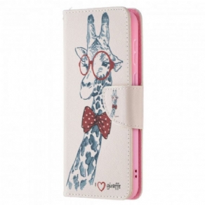 Flip Cover Huawei P50 Nørdet Giraf