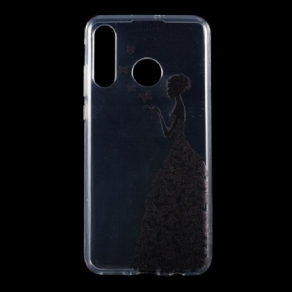 Cover Huawei P30 Lite Transparent Sommerfuglekjole