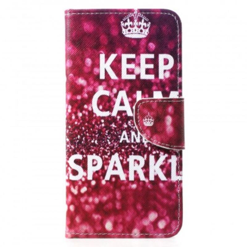 Flip Cover Huawei P30 Lite Bevar Roen Og Gnistre