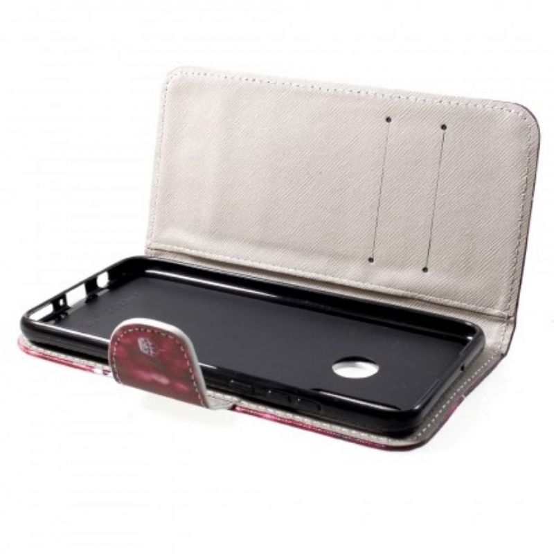 Flip Cover Huawei P30 Lite Bevar Roen Og Gnistre