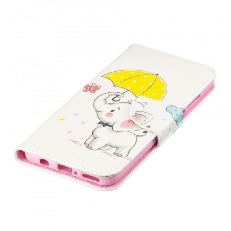 Flip Cover Huawei P30 Lite Elefantunge