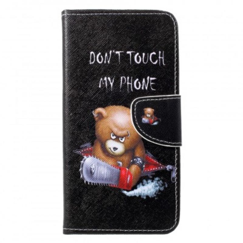 Flip Cover Huawei P30 Lite Farlig Bjørn