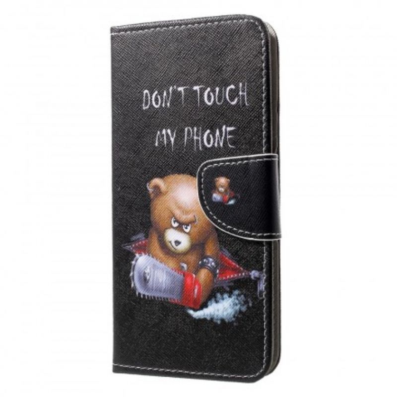 Flip Cover Huawei P30 Lite Farlig Bjørn