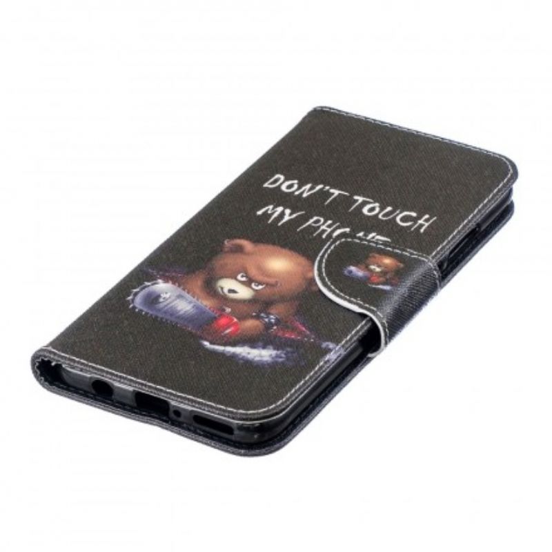Flip Cover Huawei P30 Lite Farlig Bjørn