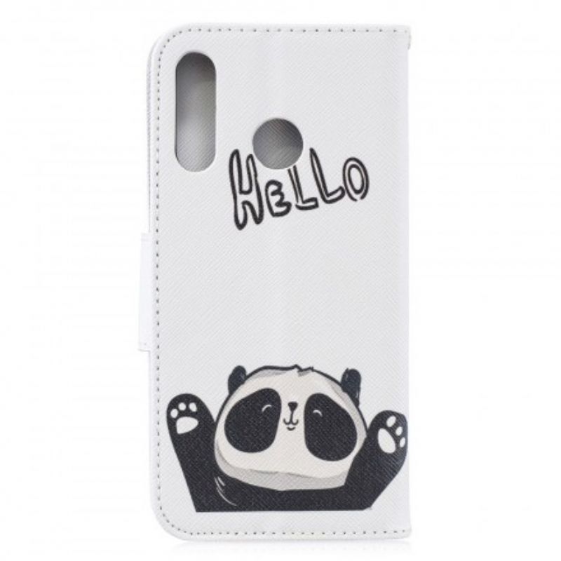 Flip Cover Huawei P30 Lite Hej Panda