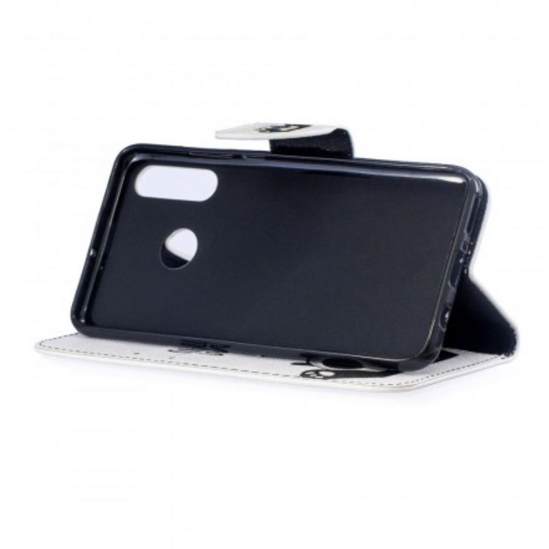 Flip Cover Huawei P30 Lite Hej Panda