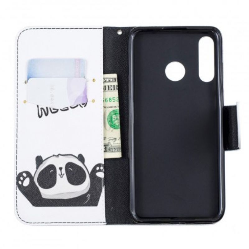 Flip Cover Huawei P30 Lite Hej Panda