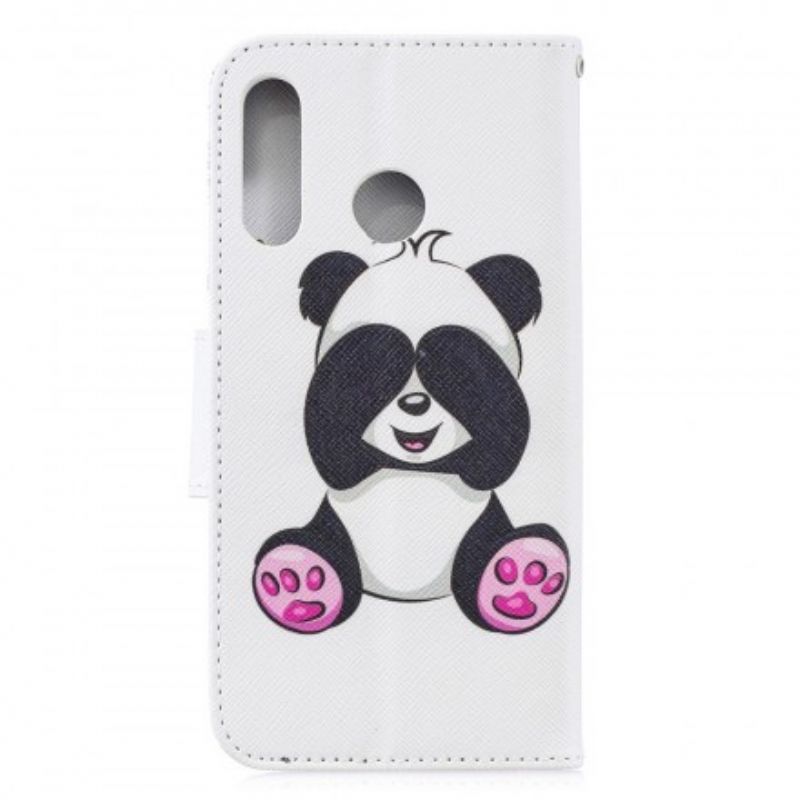 Flip Cover Huawei P30 Lite Panda Sjov