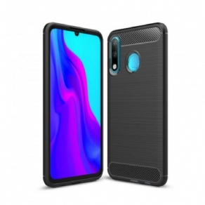 Mobilcover Huawei P30 Lite Børstet Kulfiber