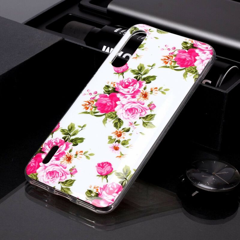 Cover Xiaomi Mi A3 Fluorescerende Frihedsblomster