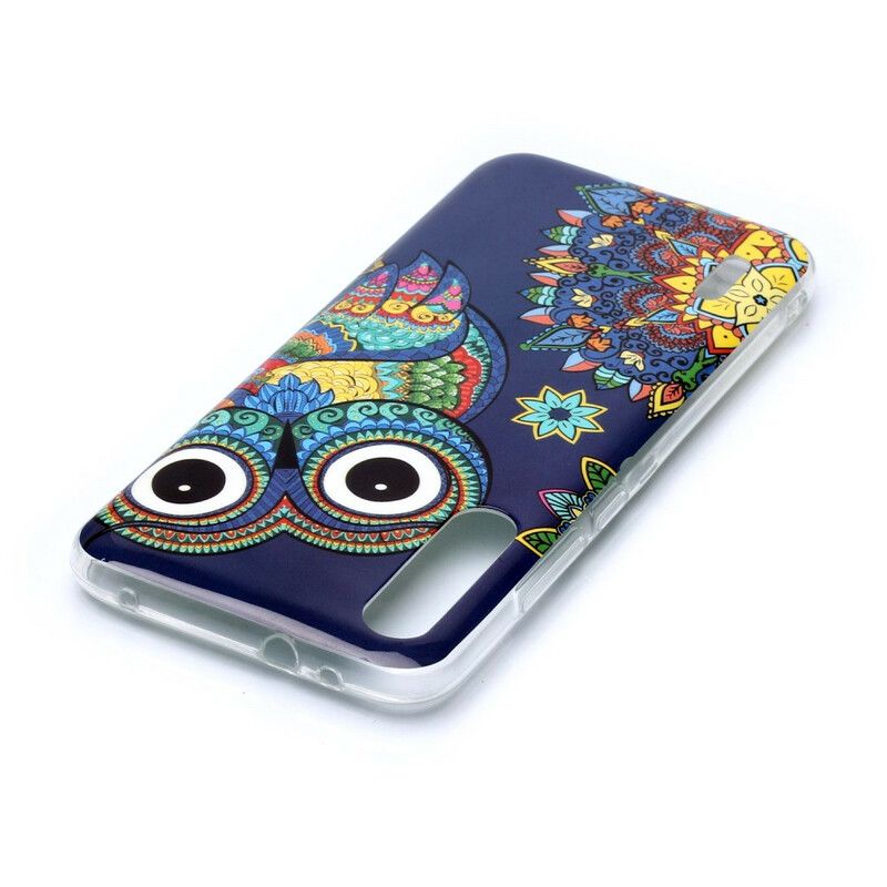 Cover Xiaomi Mi A3 Fluorescerende Mandalaugle
