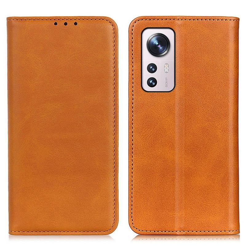 Cover Xiaomi 12 Pro Flip Cover Elegance Split Læder