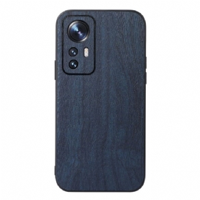 Cover Xiaomi 12 Pro Stil Læder Træeffekt