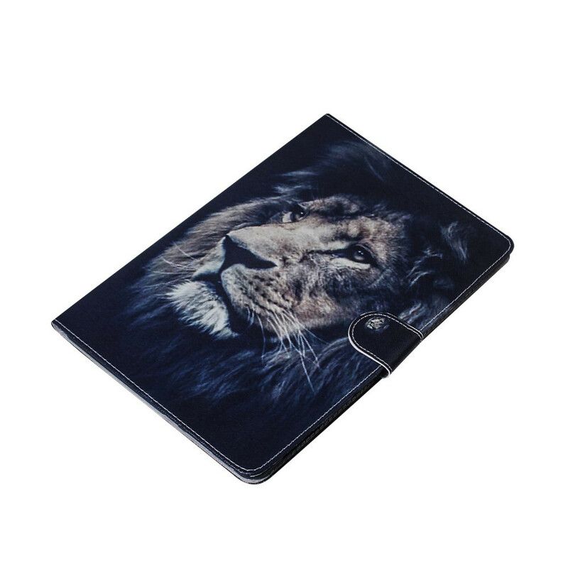 Flip Cover Samsung Galaxy Tab S7 / Tab S8 Løvehoved