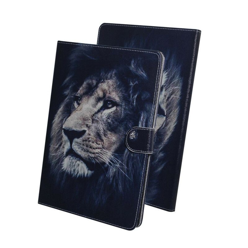 Flip Cover Samsung Galaxy Tab S7 / Tab S8 Løvehoved
