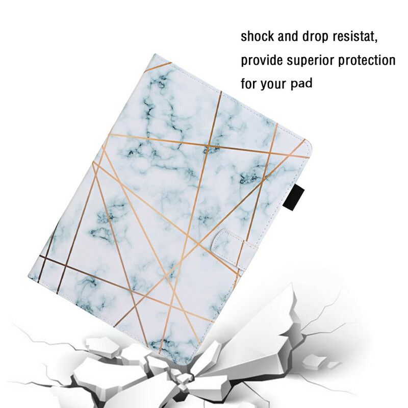 Flip Cover Samsung Galaxy Tab S7 / Tab S8 Marmor