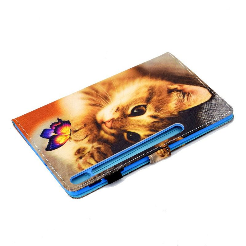 Flip Cover Samsung Galaxy Tab S7 / Tab S8 Min Killing Og Sommerfugl