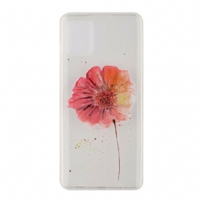 Cover Samsung Galaxy A51 Sømløst Akvarel Blomstermønster
