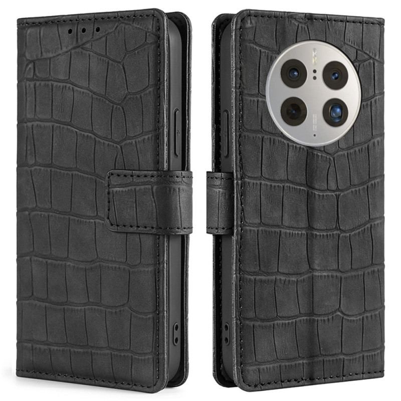 Flip Cover Huawei Mate 50 Pro Krokodille
