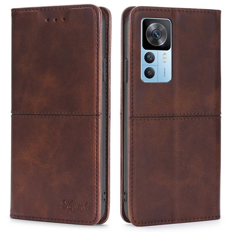 Flip Cover Xiaomi 12T / 12T Pro Udsatte Sømme