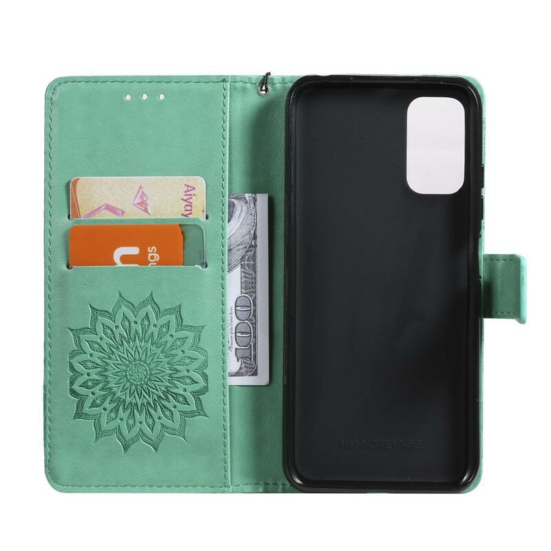 Flip Cover Xiaomi Redmi Note 10 5G Solblomst