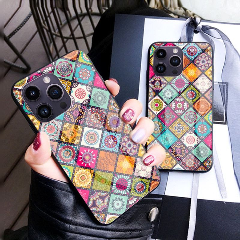 Mobilcover iPhone 15 Pro Max Patchwork