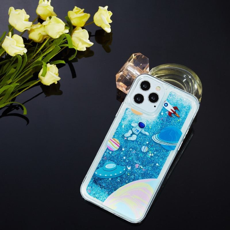 Mobilcover iPhone 15 Pro Max Space Glitter